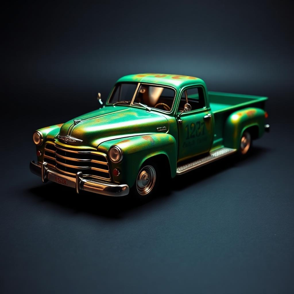 Classic American pickup replica